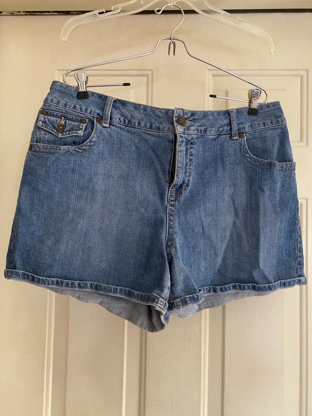 L.A. Blues Blue Denim Women's Jean Shorts